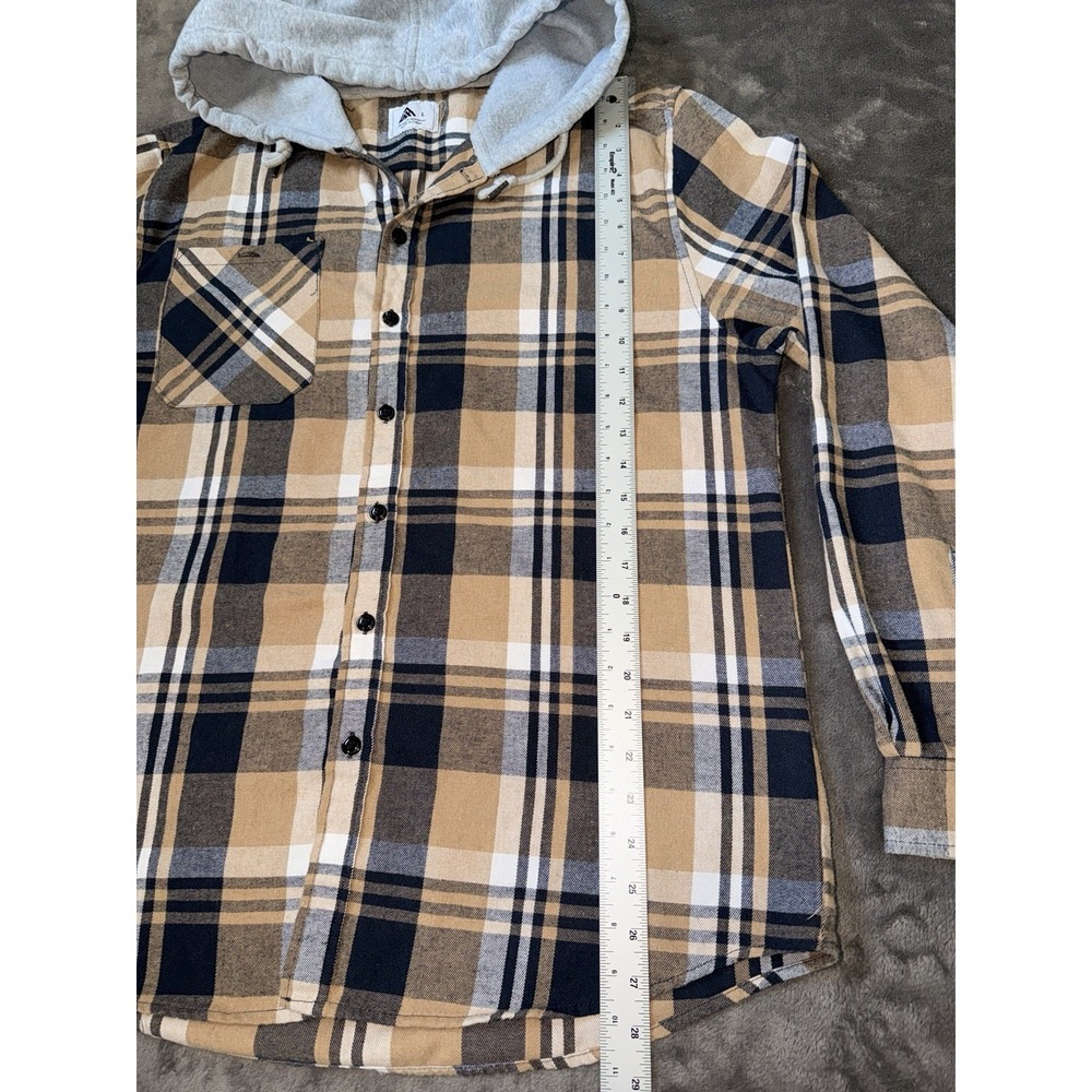 Plaid shirt men size L - Picture 3 of 7